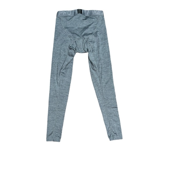 Nike Pro Dri-Fit Mens Compression Pants Gray Size Small - Picture 2 of 6